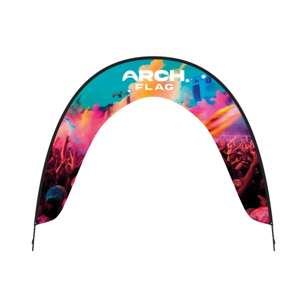 Arch-flag - Gig Example With Spikes